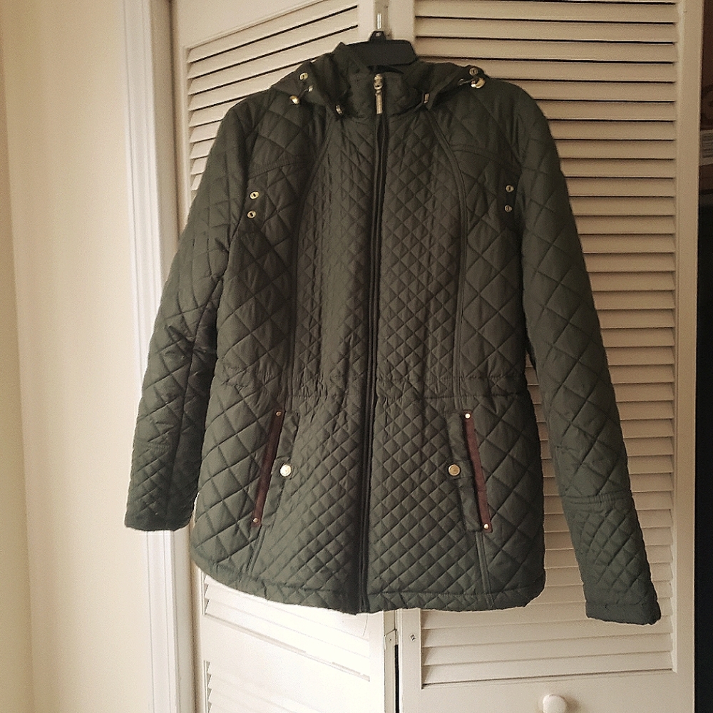 Weatherproof Quilted Coat